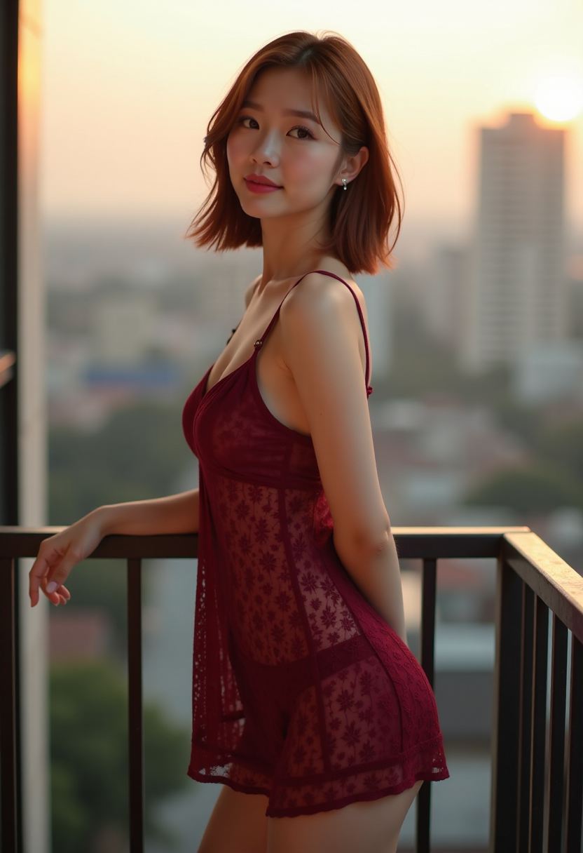 红围巾